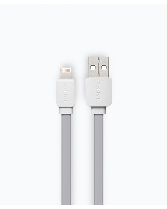 Dazzle Fast Charge Cable For iPhone/iPad/iPod 2A Grey