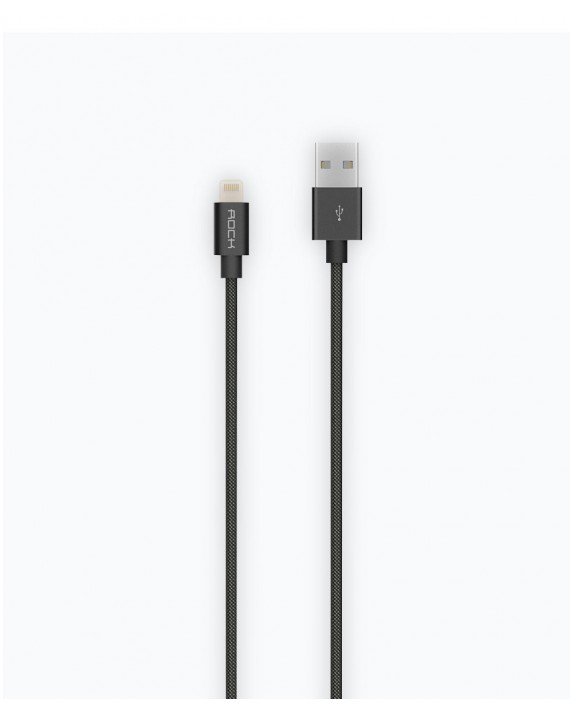 Metal Charge Cable for iPhone/iPad/iPod 2A Space Grey