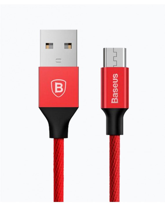 Yiven Charging Cable Micro USB 2A Red