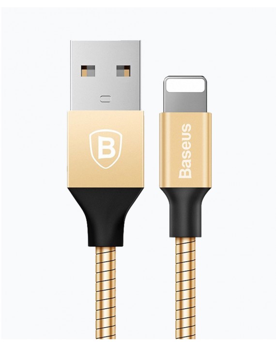 Metal Fabricating Cable For iphone/iPad/iPod 2A Gold