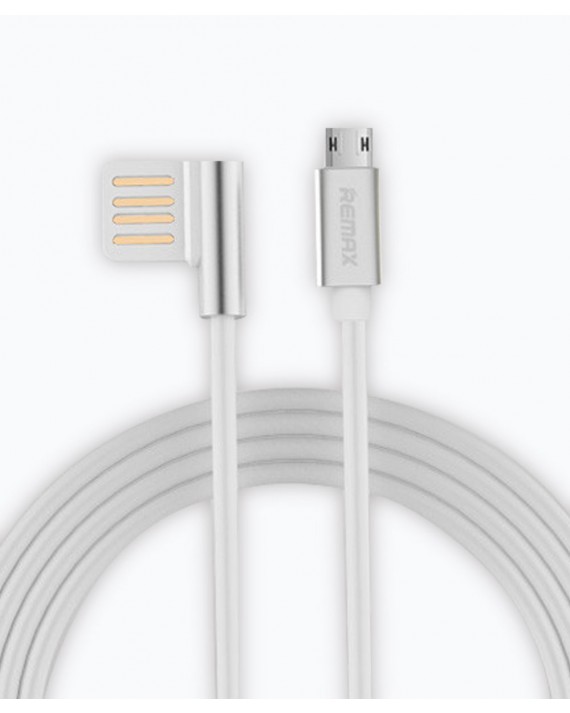 Emperor Charging Cable Micro USB 2.1A Silver