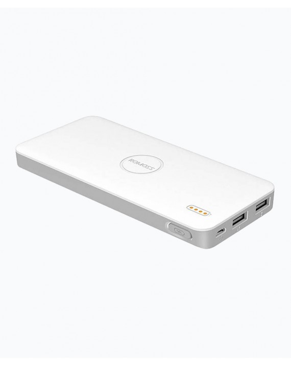 Poly 10 Air Power Bank 2.1A , 10000 mAh White