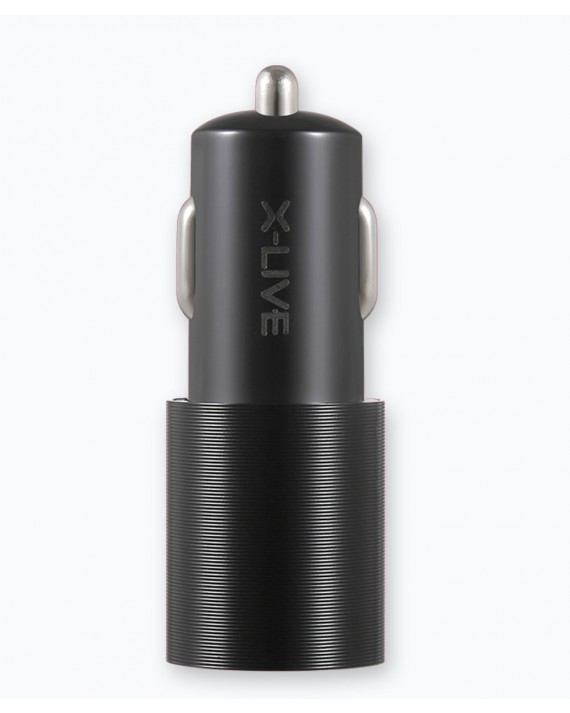 C2 Car Charger 2.4A Black