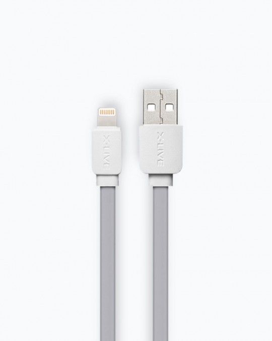 Dazzle Fast Charge Cable For iPhone/iPad/iPod 2A Grey