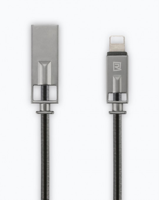 Royalty Charging Cable For iPhone/iPad/ipod 2.1A Black