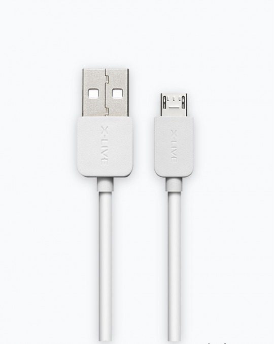 Digital Fast Charge Cable Micro USB 2A White