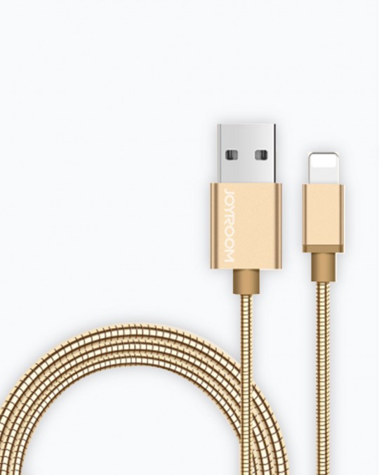 Speed Cable For iPhone/iPad/iPod 2.1A Gold